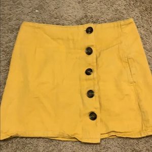 Yellow skirt